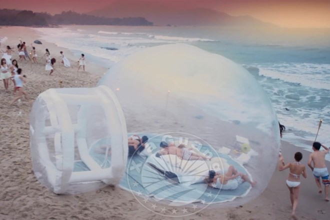 沅江充气球形帐篷